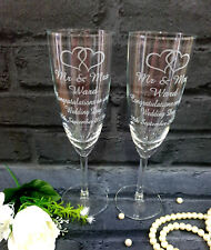 Personalised Champagne Glasses