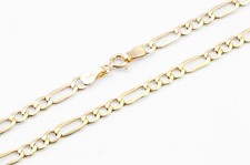 9ct Yellow Gold Figaro Chain