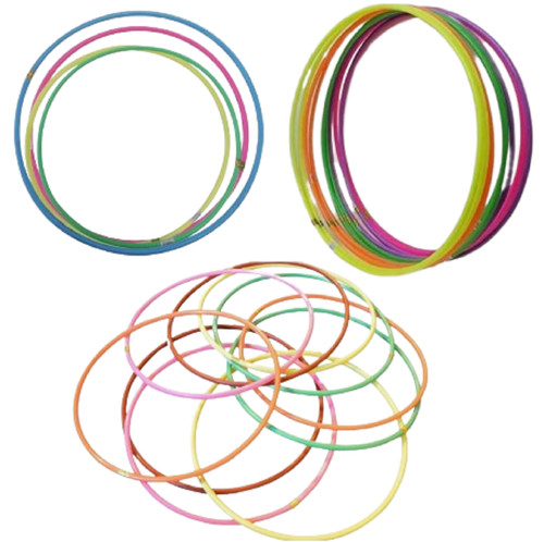Multicolor hula hoops adults - hula,