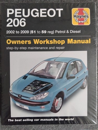 Peugeot 206 2002 - -2009, haynes