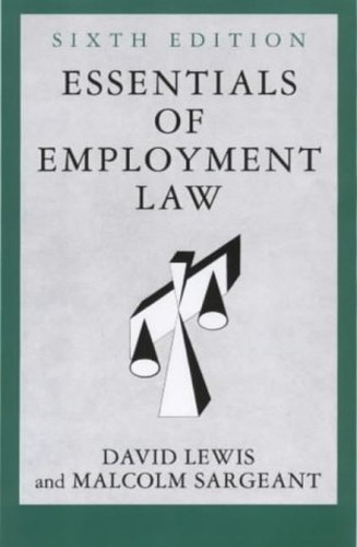 Essentials employment law - essentials, of