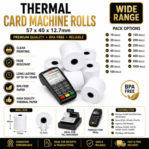 57x40 thermal receipt - thermal,