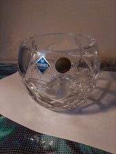 BOHEMIA LEAD CRYSTAL POSY BOWL