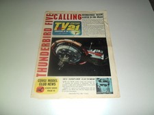 TV CENTURY 21 #53..THUNDERBIRD 5 CALLING..MUNSTERS..STINGRAY..CUT-OUT ORDER FORM