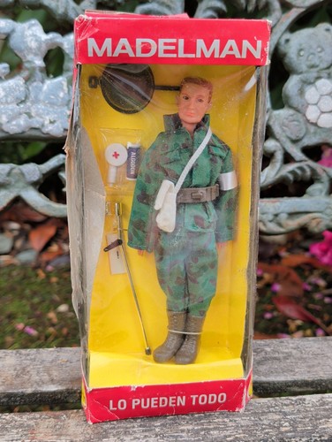 Vintage madelman medic figure - medic,
