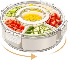 Party Divided Snack Plate