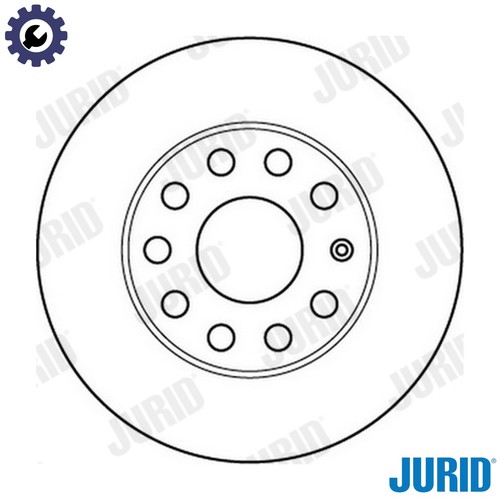 Brake disc 562238j - 2x,
