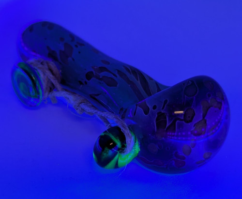 Hand pipe heady glass - hand,