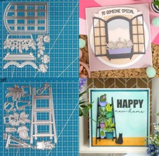 Bird Ladder Window Flower