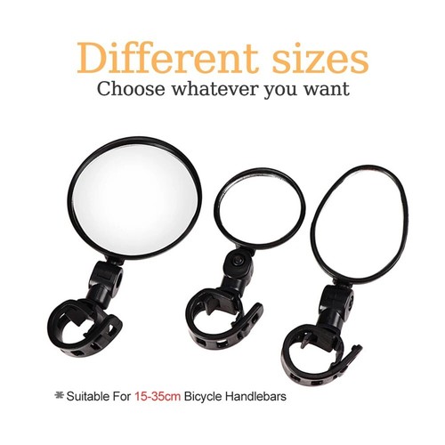2pcs bike mirrors - bike,