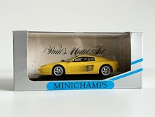 Rare 1:43 Minichamps 1994 Ferrari 512 M Yellow in Mint Condition!!