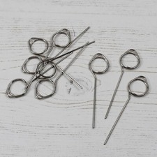 Butchers Deli Provision Pins Ticket Display Holder Stainless Steel Food Safe