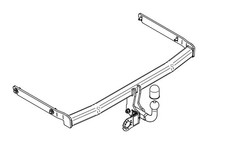Swan Neck Tow Bar For Ford