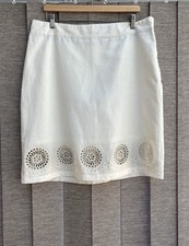 Joules Skirt Size 16 Broderie