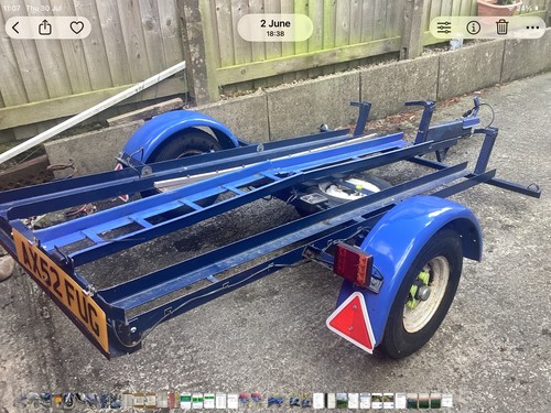 Motorcycle trailer - motorcycle,