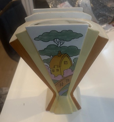 Clarice cliff orange roof - clarice,