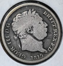 1819 Shilling - Pre 1920
