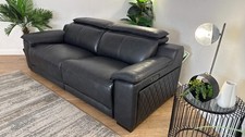 Sofology Benz Leather 3 Seater