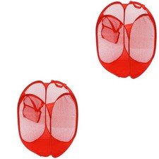  2 Pcs Laundry Basket with Lid