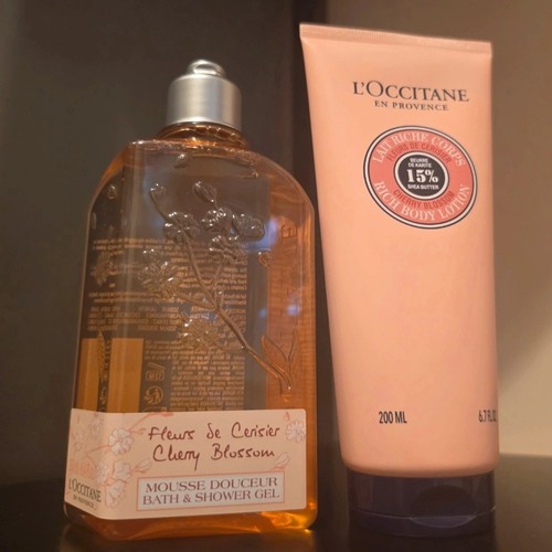 Occitane cherry blossom duo - l'occitane,