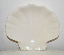 Wedgwood Of Etruria-'Shell' Scallop Dish- Vintage White Trinket-Ribbed Pretty GC