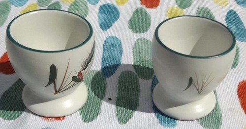 Denby greenwheat egg cups - ,