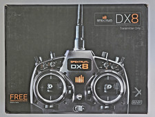 Spektrum DX8 2.4ghz Transmitter, 4000mAh Battery, R910 Orange Rx - Used Once!