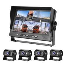 9" QUAD SPLIT SCREEN MONITOR