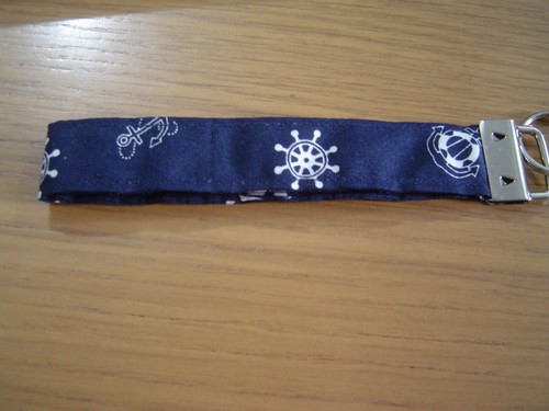 Wristlet keyring key - key, fob,