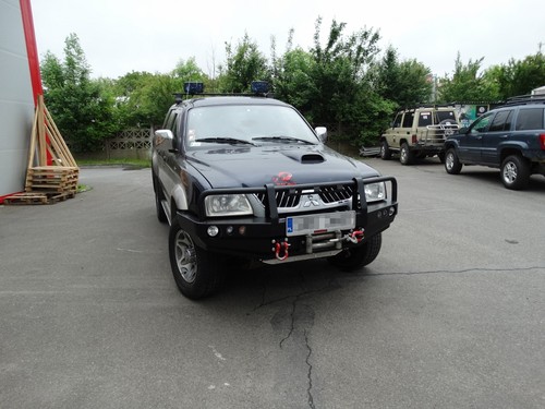 Mitsubishi l200 front - mitsubishi, 96-05