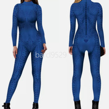 Halloween Mystique Raven Jumpsuits Cosplay Costume Party Bodysuit For Adult*Kids