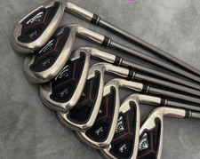 (Callaway) Ladies Iron Set FT Iron FLEX-L 7pcs A,S,P,9,8,7,6 Golf Clubs Used