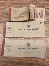 Antique midland bank - antique, cheques