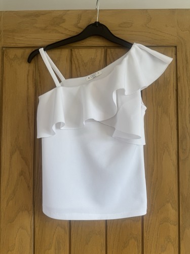 White candy couture crop - crop, top
