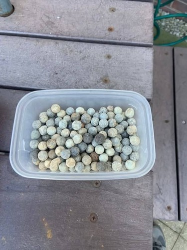 100 ww1 shrapnel balls - shrapnel,