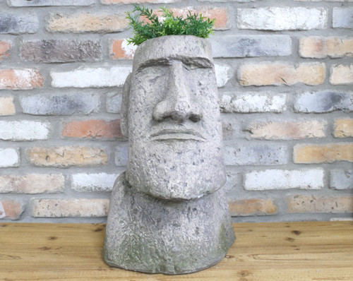 Large 51cm easter island - easter, head