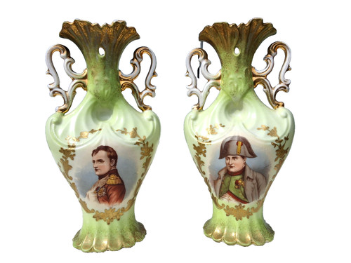 Pair antique victoria - antique, carlsbad