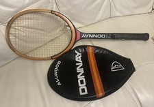 VINTAGE WOODEN TENNIS RACKET