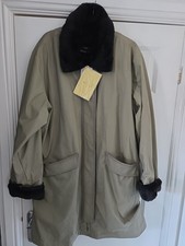 Dennis By Dennis Basso Ladies  Coat With Faux Fur Collar And Cuffs Size XL