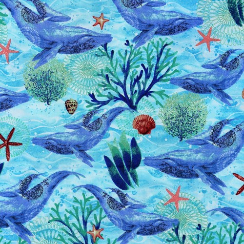 100 cotton fabric deep blue - 100%,