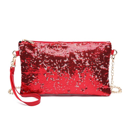Ladies sequin envelope - sequin, clutch