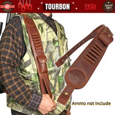 TOURBON Leather Rifle Sling