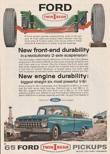 Vintage print 65 ford - print,
