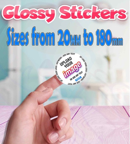 Personalised round printed - personalised,