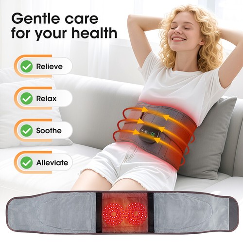 Heated back waist massager - back,