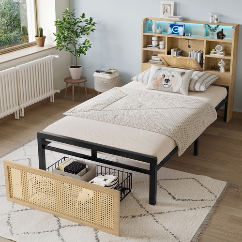 3ft single wooden bed frame - 3ft,