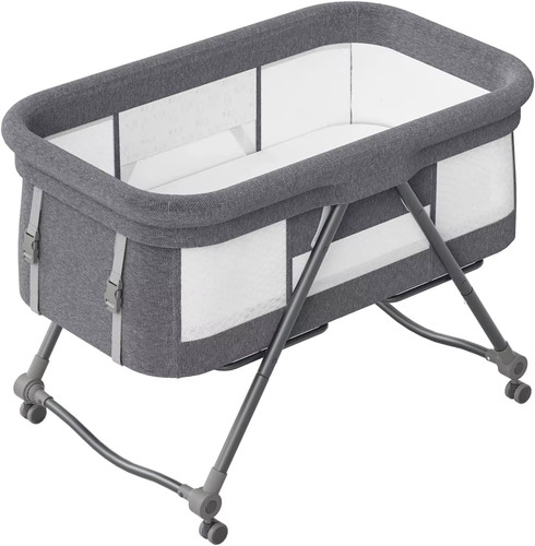Baby travel cot with mattress - cot,