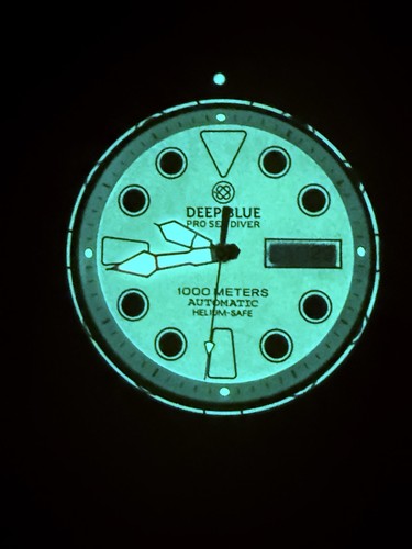 Deep blue pro - diver, 1000m