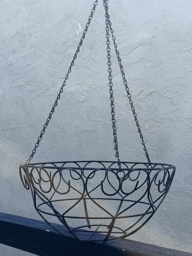 Vtg round hanging - 16”,