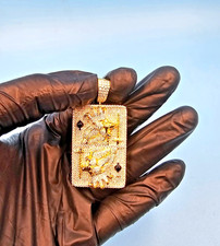 3Ct Round Cut Moissanite Flush